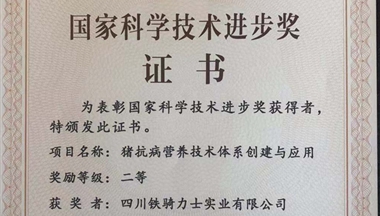 铁骑力士三获国家科技进步二等奖